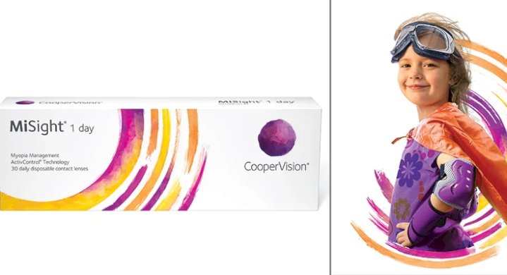 Kontaktní čočky pro zpomalení progrese krátkozrakosti